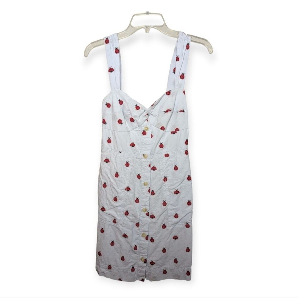 Maeve Anthro ladybug dress